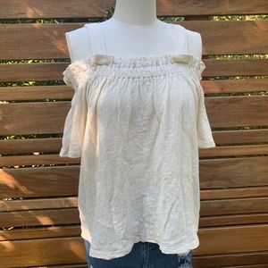 ☘️ LUCKY BRAND TANK OFF-SHOULDER SHORT SLEEVE TOP